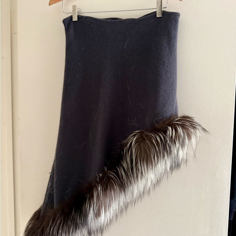 Kevan Hall Fur statement piece